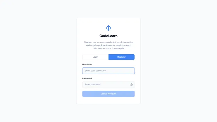CodeLearn — preview screenshot